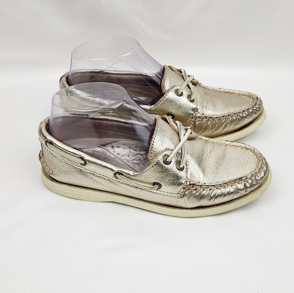 Sperry top-sider leather boat shoes Size 6 - Picture 3 of 8